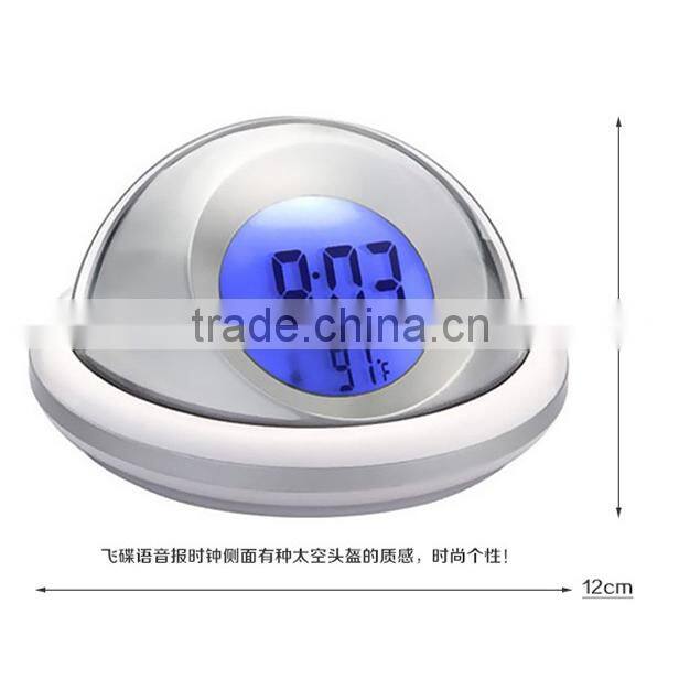 UFO talking clock