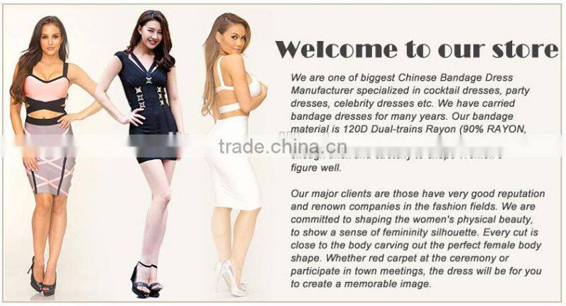 2015 HOT Red rainbow fashion braces skirt plus size bodycon bandage dress