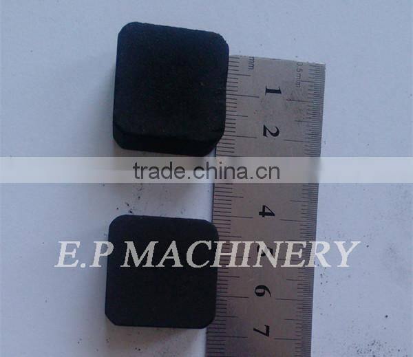 Hot sale hookah shisha coconut shell charcoal cube making machine from China supplier