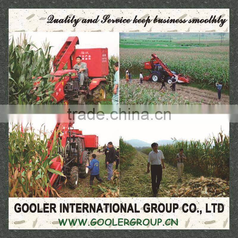 Mini corn harvester for tractor