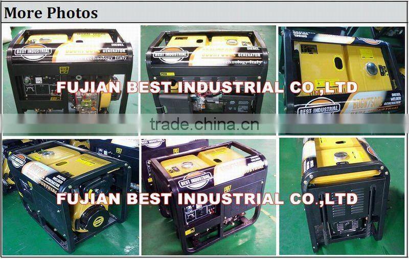 Best Seller!!! Max.Current 190A Open welder diesel generator