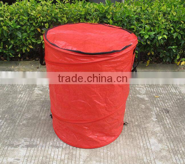 red Christmas pop up bag