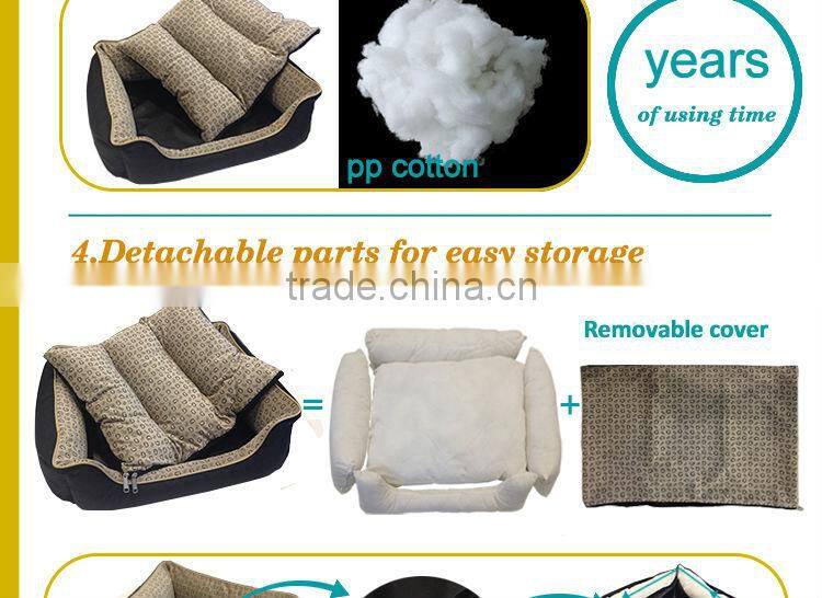 Pet luxury dog cushion bed