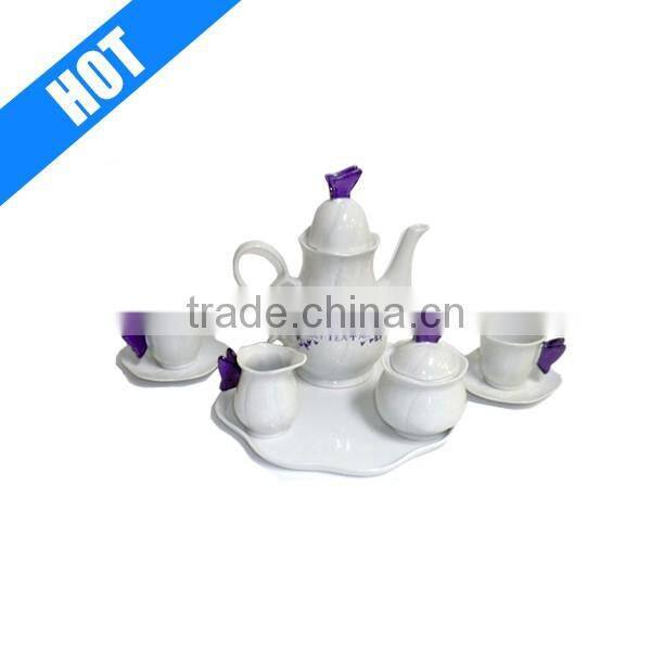 Wholesale Cheap Ceramic Porcelain Tea Party Tea Set
