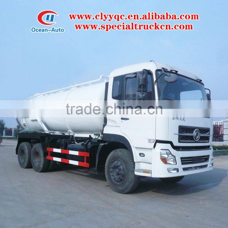 20m3 Dongfeng kinland vacuum sewage suction truck of Competitive Price for Sale