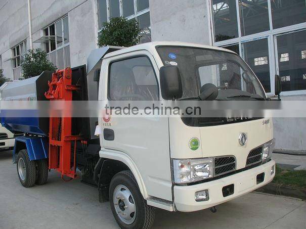 DongFeng Hydraulic Lifter Garbage Truck