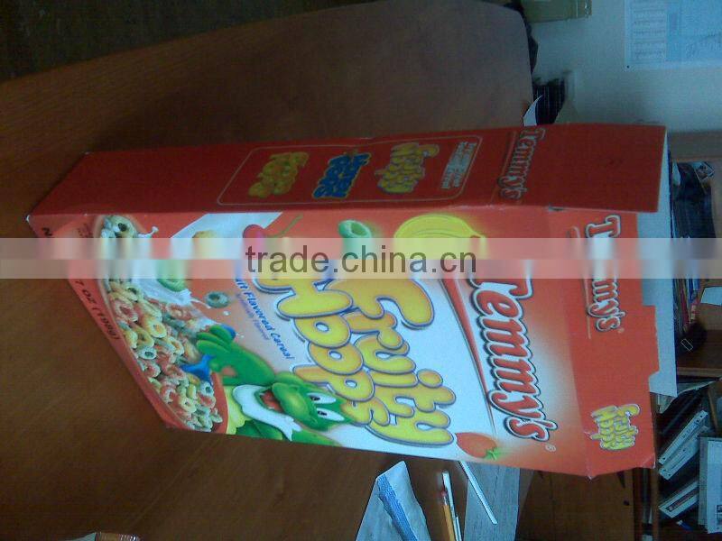 DPF60 full automatic corn flakes carton box packing machine