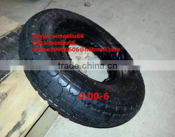 wheelbarrow and tool carts' tyre 4.00-6