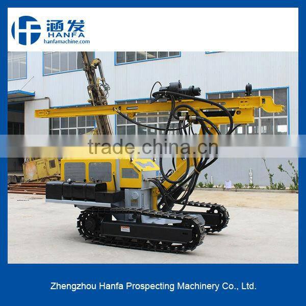 DTH rock drilling! hot selling! HF138Y open mines drilling machine