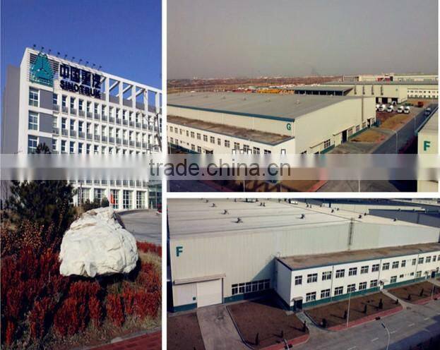 sinotruk heavy truck low bed semi trailer