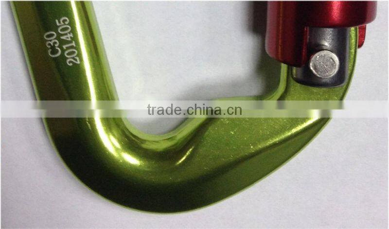 CE design heavy duty nickel plated CE forged alloy Steel safety Snap fire Hook