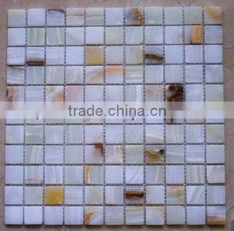 NEW COMMING 2017 NEW PRICE LIGHT GREEN ONYX MOSAIC TILES COLLECTIONS