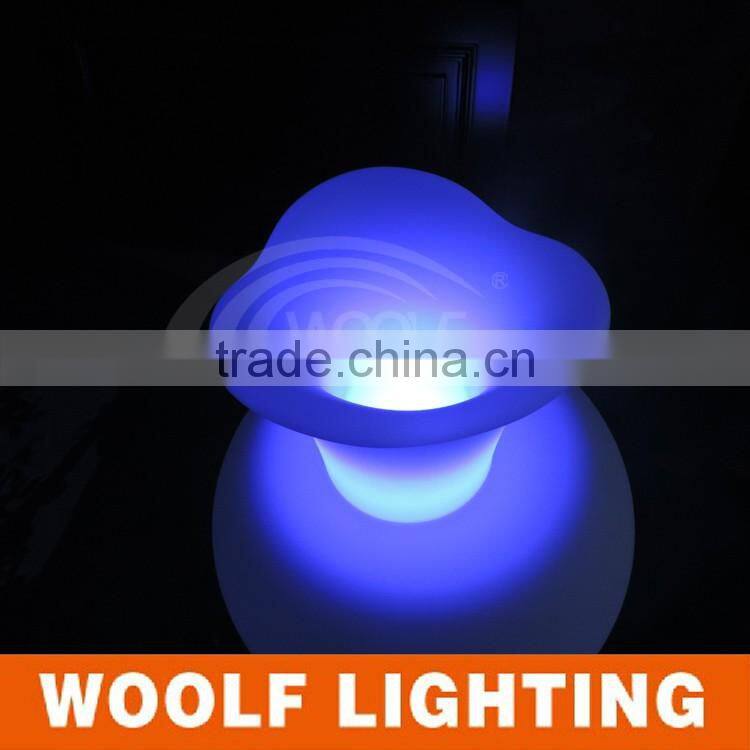 Electronic Illuminated led Flower Pots remote control led flower pot