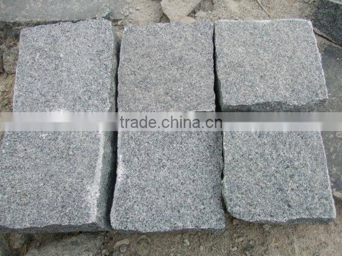 Hot Sell Grey Granite Cube Stone
