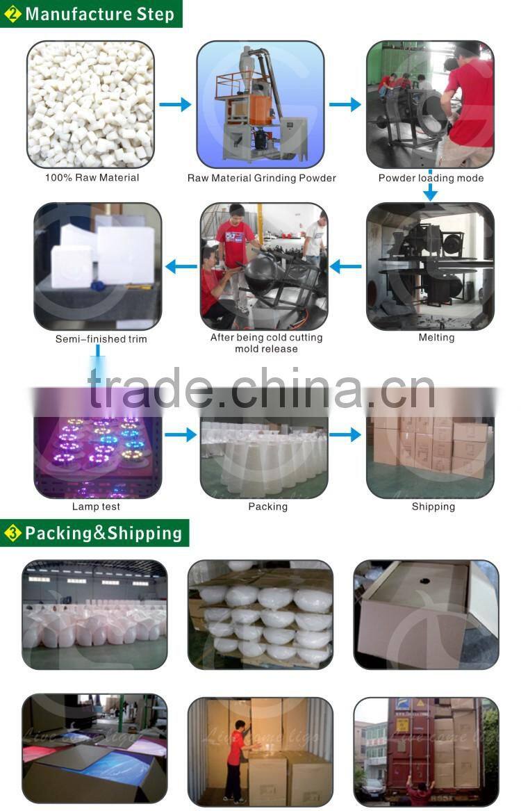 Made In China Very Popular High Tech Product Outdoor LED Flash Furniture For Beautiful And Durable Nautilus Shape LED Table Lamp