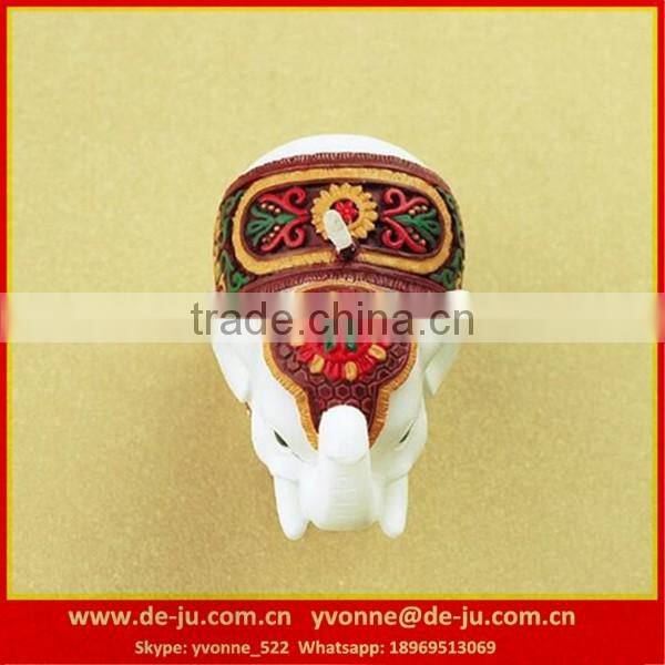 Thailand Elephant Shaped Handmade Clearly Carving Candle Supplies