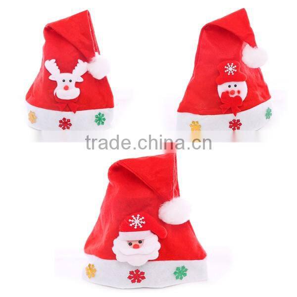 Christmas hat 2016 Santa Claus Christmas Decoration Hat Red And White Party Hats Holiday