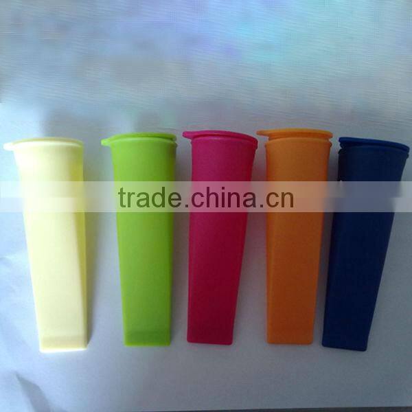 2014 Hot selling food grade automatic silicone ice pop maker / tray /custom silicone ice pop mold