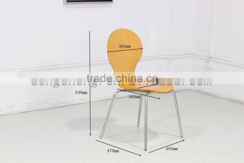 new product modern bent plywood dining chairs BY2910