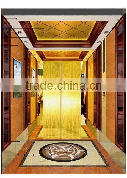 Professional Stainless Steel Elevator Interior Decoration