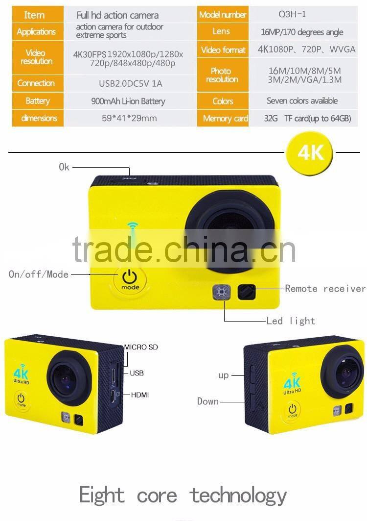 Wholesale Price HD Waterproof Active Sport Camera Recorder