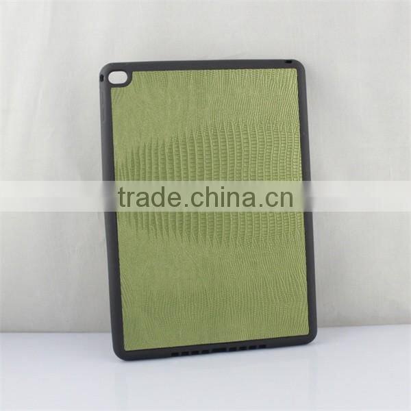 New hot fashion glitter TPU+PC back cover for iPad6 wholesale