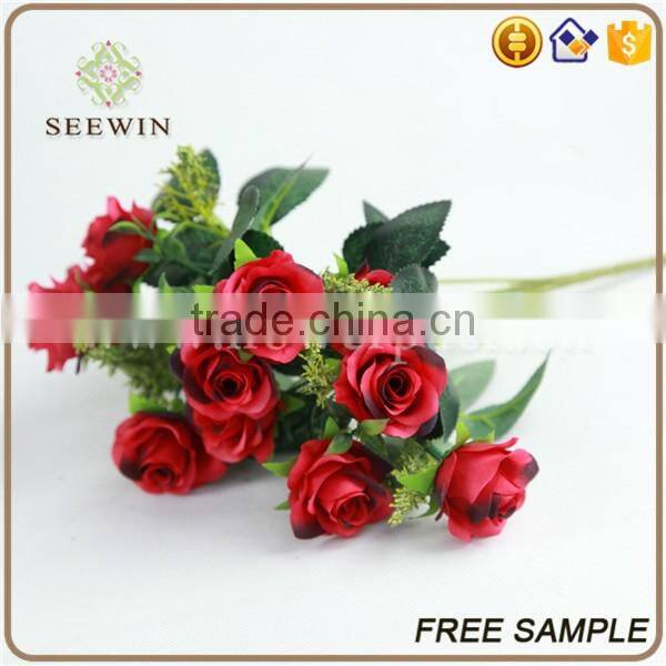 pink rose artificial flowers decoration