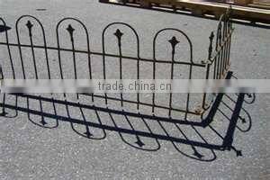 wrought iron arrow fence part