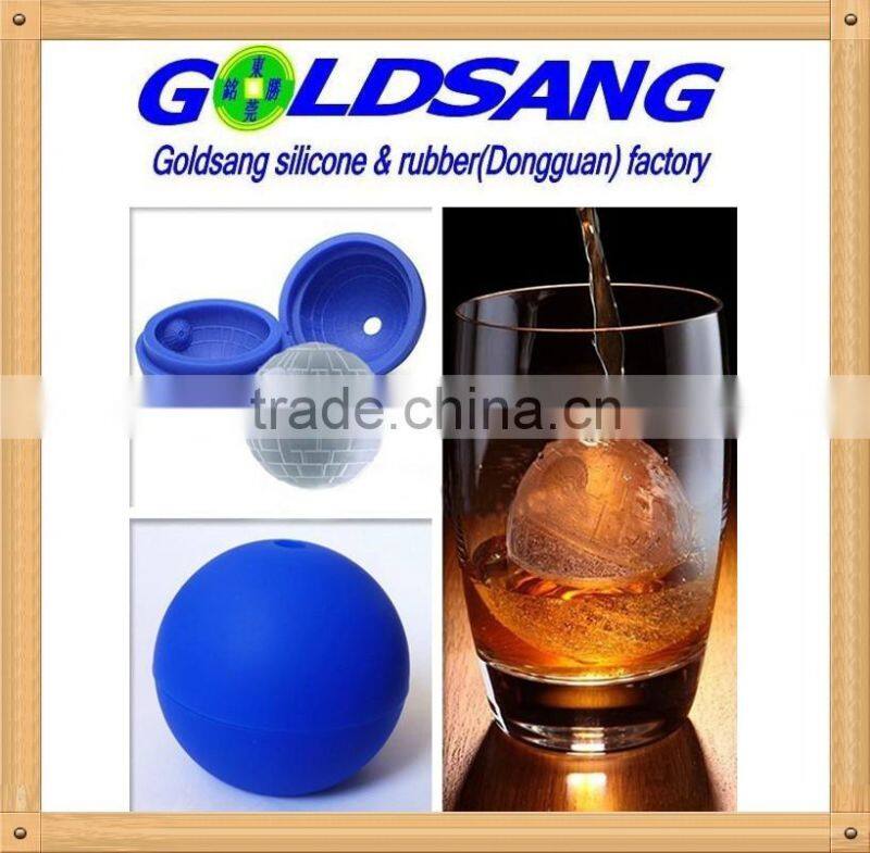 Creative mold silicone ice ball mould & ice maker