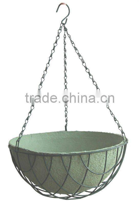 12 Inch Round Hanging Basket Fibre Liner,eco-friendly