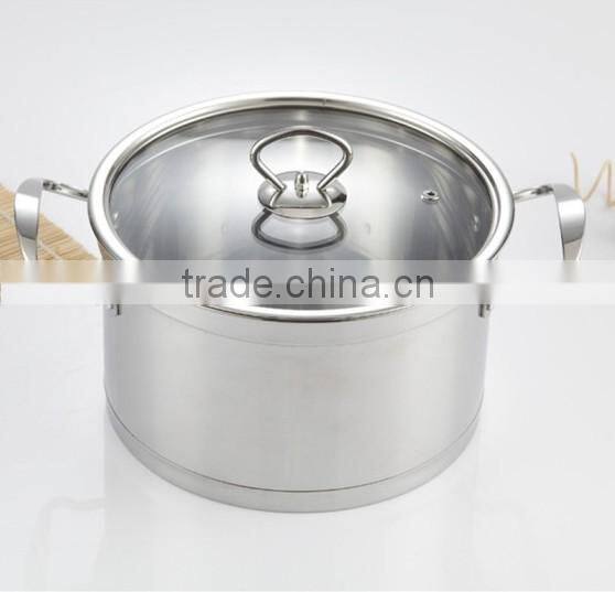 High quality stainless steel capsuled bottom soup pot