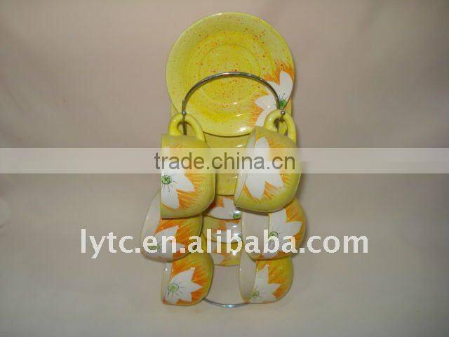 porcelain coffee tea sugar set