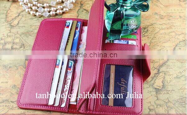 Wholesale popular ladies leather wallet