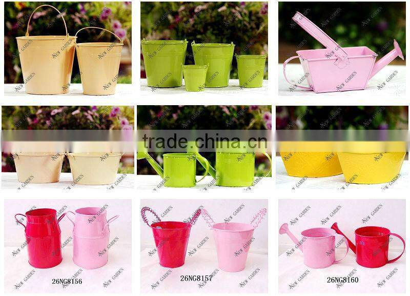 with two ears decorative metal plant pots for sale wholesale