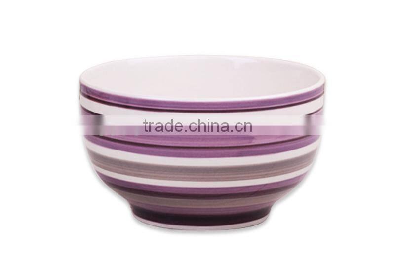 13.8cm ceramic rice bowl, ceramic cereal bowl