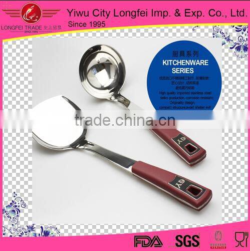 Stainless Steel Shovel & Spoon Set With Skeleton