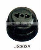 universal travel adapter male and female industrial plug socket 2 round electric pin plug convert to 2 flat