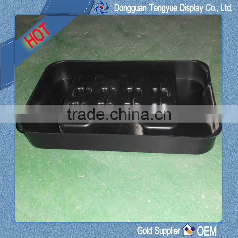 exquisite pattern plastic vacuum suction tray