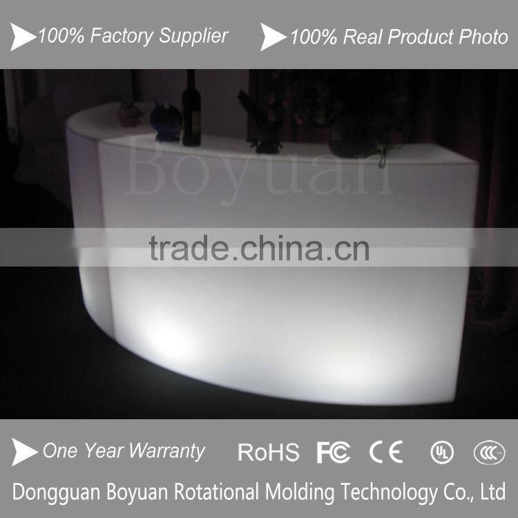 2015 New design modern LED glowing bar counter made in China