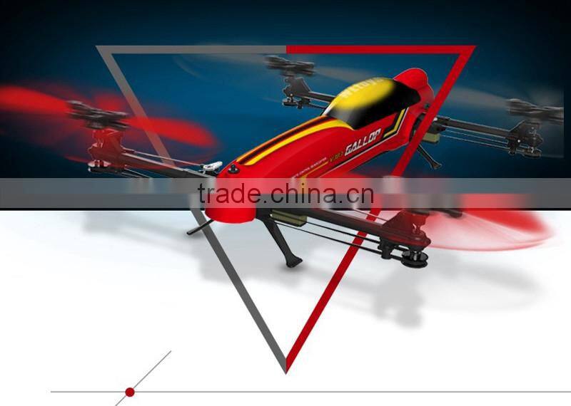 WLtoys V383 3D 2.4G 6CH 500 Electric Stunt Action Led Slingshot Helicopter ,Waterproof Quadcopter Mariner