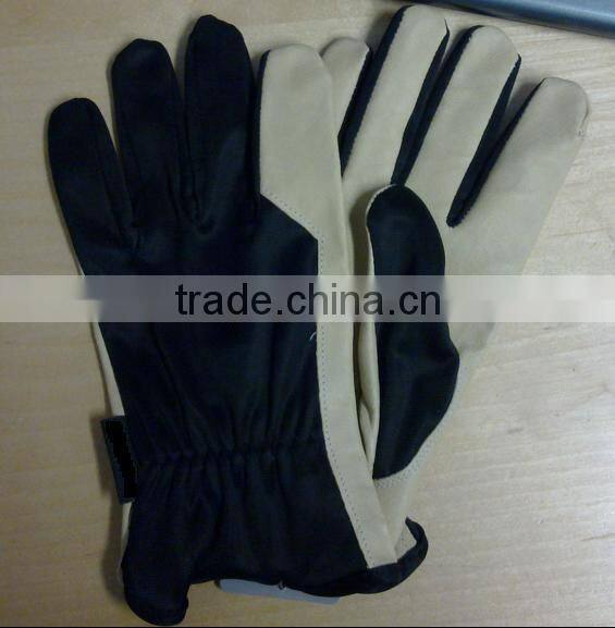 Pig Grain Leather Assembly Glove