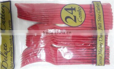 Plastic Fork Spoon Knife in One