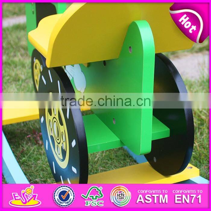 Top fashion cool rocking cars wooden kids ride on toys W16D002-S