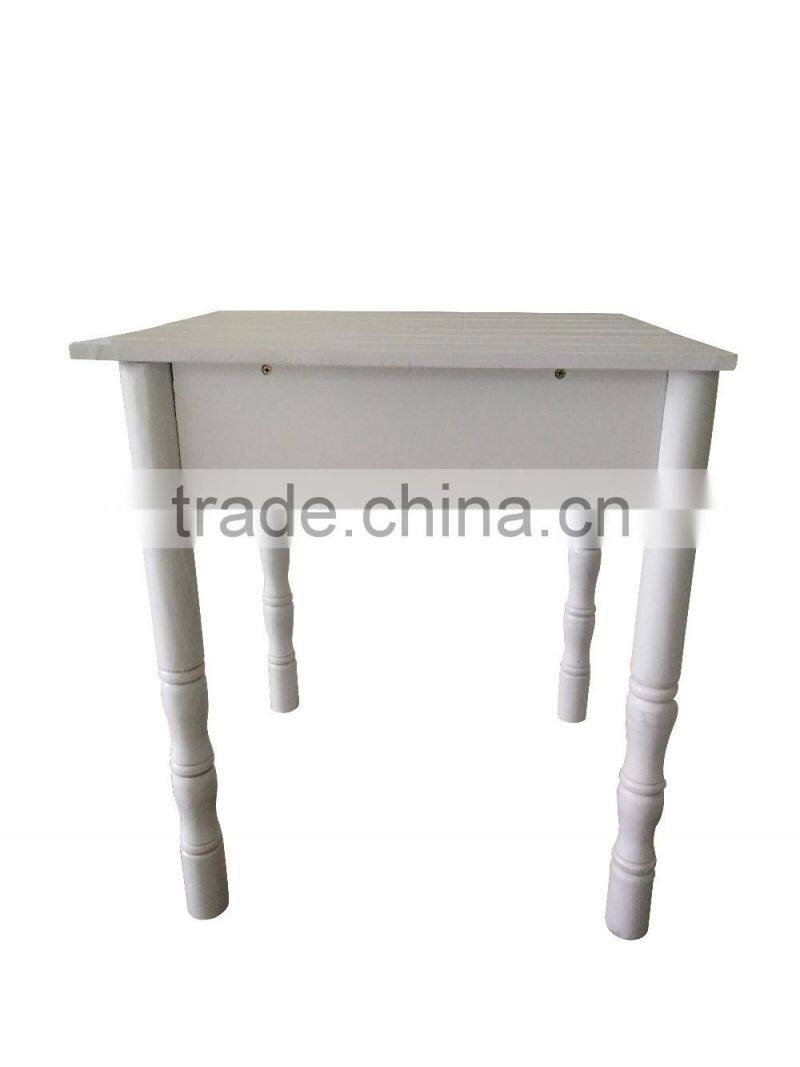 Manufacturer directly supply the set of wooden rocking chair and table for hot sale