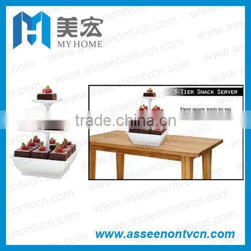 3-Tier Treats & Appetizers Stand Snack Server
