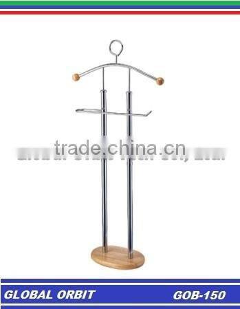 Clothes Hanger Furniturre Household Suit Hanger Stands Metal Suit Valet Rack