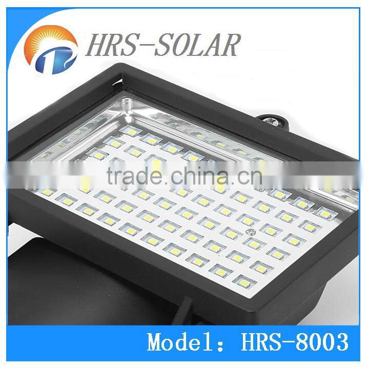60 LED SOLAR POWER RECHARGEABLE PIR MOTION OUTDOOR SENSOR SECURITY LIGHT