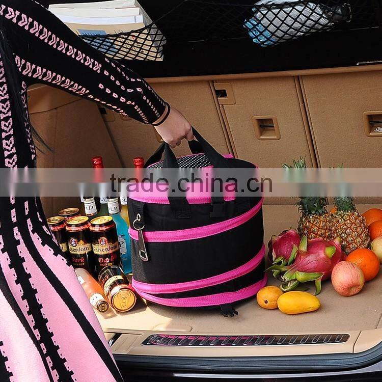 600D polyester Collapsible Pop-Up rolling cooler(Z-GB-010)