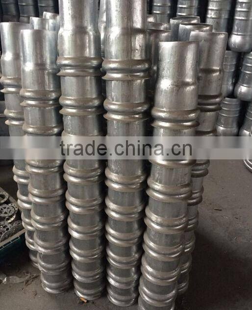 Galvanized Carbon Steel Vacuum Travis Coupling / Dewatering Coupling