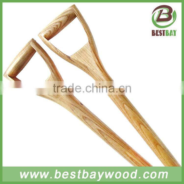 D short shovel handle/wooden hoe handle/wooden handle snow brush